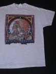 画像1: 97 STURGIS AMERICAN HERITAGE LIVE TO RIDE SHOVEL HEAD VTG T-SHIRT MADE IN USA MARBLED GRAY L 