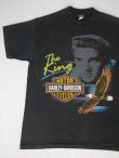 画像2: 1991 HARLEY DAVIDSON THE KING OFFICIAL VTG T-SHIRT BLACK L 