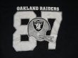 画像3: 80s CHAMPION OAKLAND RAIDERS VTG FOOTBALL T-SHIRT BLACK L