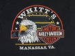 画像5: 80s HARLEY DAVIDSON WHITE'S MANASSAS,VA. OFFICIAL VTG POCKET T-SHIRT L