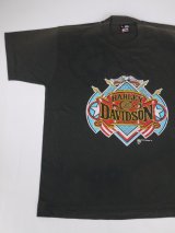 画像: 1990 HARLEY DAVIDSON MADE IN AMERICA OFFICIAL VTG T-SHIRT L