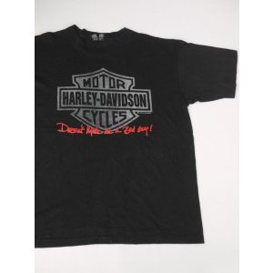 画像: HARLEY DAVIDSON DOESN'T MAKE ME A BAD GUY! OFFICIAL VTG T-SHIRT BLACK XL