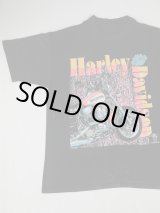 画像: HARLEY DAVIDSON OFFICIAL EVOLUTION VTG T-SHIRT BLACK XL