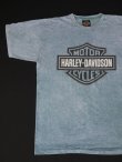 画像1: HARLEY DAVIDSON OF LONG BRANCH NEW JERSEY OFFICIAL VTG T-SHIRT CHEMICAL BLUE L 