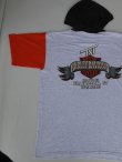 画像10: 1987 HARLEY DAVIDSON OFFICIAL VTG HOODED T-SHIRT T-SHIRT GRAY L