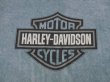 画像3: HARLEY DAVIDSON OF LONG BRANCH NEW JERSEY OFFICIAL VTG T-SHIRT CHEMICAL BLUE L 