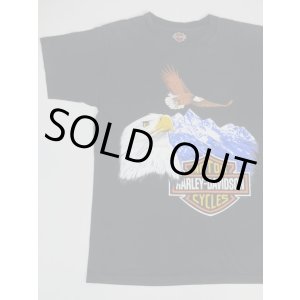 画像: HARLEY DAVIDSON OFFICIAL EAGLE VTG T-SHIRT BLACK ML