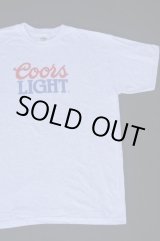 画像: COORS LIGHT OFFICIAL LOGO T-SHIRT MARBLED GRAY XL 