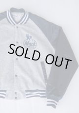 画像: MACK TRUCKS CHALK LINE VTG STADIUM JACKET GRAYxNAVY XL