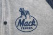 画像4: MACK TRUCKS CHALK LINE VTG STADIUM JACKET GRAYxNAVY XL