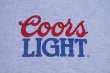 画像3: COORS LIGHT OFFICIAL LOGO T-SHIRT MARBLED GRAY XL 