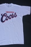 画像1: COORS ORIGINAL OFFICIAL LOGO T-SHIRT WHITE XL