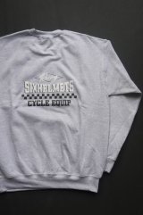 画像: SIXHELMETS RACING CYCLE EQUIP SWEATSHIRT GRAY