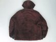 画像6: 70s UNKOWN VTG FAKE FUR HOODED JACKET WINE RED M