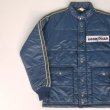 画像3: GOODYEAR OFFICIAL VTG RACING PUFFY JACKET NAVY×YELLOW XS