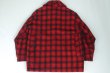 画像9: 50-60s WOOLRICH VTG MACKINAW JACKET RED×BLACK L