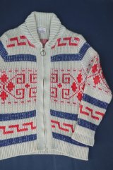 画像: 70s KNOCKABOUTS BY PENDLETON VTG COWICHAN SWEATER M