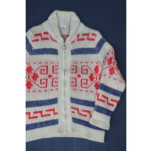 画像: 70s KNOCKABOUTS BY PENDLETON VTG COWICHAN SWEATER M