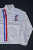 画像2: 70s AMF HARLEY-DAVIDSON OFFICIAL NO1 LOGO NYLON DRIZZLER JACKET WHITE M