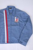 画像2: 70s HARLEY-DAVIDSON NO1 LOGO INDIGO DRIZZLER JACKET M