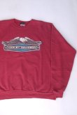 画像1: HARLEY DAVIDSON RIDERS OFFICIAL VTG SWEATSHIRT DARK RED XXL