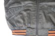 画像4: HARLEY DAVIDSON VTG EAGLE LOGO SATIN JACKET BLACK×ORANGE L