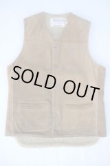 画像: 70s SCHOTT BROS "RANCHER" VTG SUEDE BOA VEST S