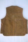 画像6: 70s SCHOTT BROS "RANCHER" VTG SUEDE BOA VEST STUDS CUSTOMIZED XL