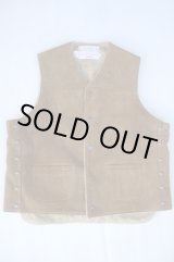 画像: 70s SCHOTT BROS "RANCHER" VTG SUEDE BOA VEST STUDS CUSTOMIZED XL