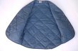 画像4: 70s MOBIL OIL UNITOG INNER QUILTING VEST NAVY M