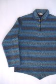 画像1: 60s CRESCO FINE SPORTSWEAR VTG NATIVE PULLOVER SHIRT SM