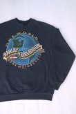 画像1: HARLEY DAVIDSON OFFICIAL ONE WORLD ONE MOTORCYCLE VTG SWEATSHIRT BLACK M