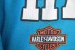 画像4: 1990 HARLEY DAVIDSON OFFICIAL VTG SWEATSHIRT TURQUOISE BLUE L