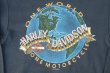 画像3: HARLEY DAVIDSON OFFICIAL ONE WORLD ONE MOTORCYCLE VTG SWEATSHIRT BLACK M