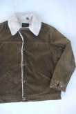 画像2: 70s WRANGLER CORDUROY BOA VTG RANCH JACKET BROWN L