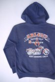 画像2: HARLEY DAVIDSON OFFICIAL ARLEN'S NESS VTG ZIP UP HOODIE NAVY S