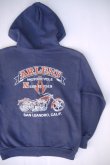 画像1: HARLEY DAVIDSON OFFICIAL ARLEN'S NESS VTG ZIP UP HOODIE NAVY S