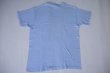 画像6: 70s ZIG ZAG MAN SMOKE STAIN PRINT VTG T-SHIRT LIGHT BLUE M