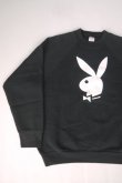 画像2: PLAYBOY RABBIT HEAD VTG SWEATSHIRT BLACK L