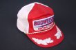 画像2: 80s BUDWEISER RACING TEAM VTG TRUCKER CAP RED×WHITE