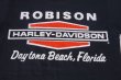 画像7: 90s HARLEY DAVIDSON ROBISON DAYTONA BEACH BIKE WEEK MAIN STREET VTG T-SHIRT BLACK S