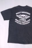 画像1: 1982 HARLEY DAVIDSON ROCKY MOUNTAIN SKULL VTG T-SHIRT BLACK L