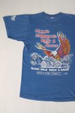 画像1: 1992 STURGIS MOTORCYCLE RALLY&RACES VTG T-SHIRT BLUE S