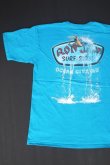 画像1: RONJON SURF SHOP VTG T-SHIRT AZURE BLUE M