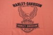 画像3: HARLEY DAVIDSON EAGLE LOGO VTG T-SHIRT FLUORESCENT ORANGE L