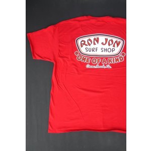 画像: RONJON SURF SHOP VTG POCKET T-SHIRT RED XXL