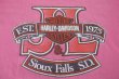 画像7: 1990 HARLEY DAVIDSON STURGIS 50TH ANNUAL BLACK HILLS RALLY&RACES VTG T-SHIRT PINK L