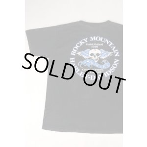 画像: HARLEY DAVIDSON ROCKY MOUNTAIN SKULL VTG T-SHIRT BLACK XL