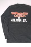 画像3: 80s HARLEY DAVIDSON OF ATLANTA,GA. VTG LONG SLEEVE POCKET T-SHIRT BLACK M