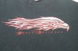 画像4: HARLEY DAVIDSON EAGLE FLAMES LONG SLEEVE T-SHIRT BLACK L